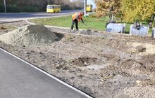 Фото 3: Роботи з будівництва велодоріжки на Рясному виконано на 70%