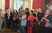 Фото 2: У Львові мистецькою виставкою урочисто відкрили Третій фестиваль класичної музики LvivMozArt