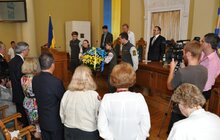 Фото 28: Урочисті збори з нагоди Дня прапора та Дня Незалежності України 