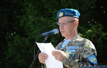 Фото 22: Сьогодні у Львові відбулися заходи з нагоди відзначення 25-ї річниці Дня Високомобільних десантних військ Збройних Сил України у 80-ій бригаді
