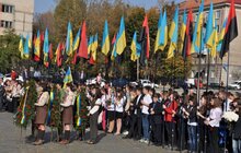 Фото 12: «Ми сьогодні вшановуємо не тільки ветеранів УПА, а й усіх Героїв нашої країни, які своїми тілами закрили нас і захистили», - А. Садовий