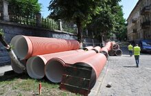 Фото 5: У Львові ремонтують вул.Лисенка