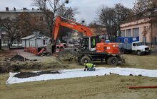 Фото 8: 14.11.2013. Ремонт вул. Замарстинівської
