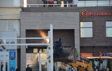 Фото 23: У Львові демонтували незаконно встановлену тимчасову споруду на пр. Чорновола, 57