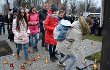 Фото 11: Школярі та освітяни Львова вшанували пам’ять жертв Голодоморів