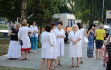 Фото 4: Львів’яни можуть просто неба отримати консультації спеціалістів, пройти медичне обстеження і навчитись надавати домедичну допомогу