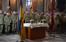Фото 2: Сьогодні у Гарнізонному храмі відбулася молитва за українських солдат