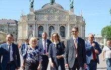 Фото 7: Принц Ліхтенштейну змінив програму офіційного візиту й оглянув Оперний театр