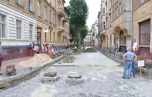 Фото 5: «До кінця місяця дорога вже буде повністю відкрита для проїзду», - А. Садовий про вул. Акад. О. Богомольця