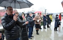 Фото 21: Родини Героїв Небесної Сотні прикрасили Меморіал пам’яті Героїв Небесної Сотні до новорічних та різдвяних свят
