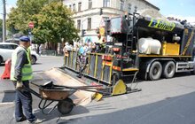 Фото 12: Протягом 4 днів на пр. Чорновола проводитимуть поточний ремонт дорожнього покриття: вартість робіт 2,5 млн грн