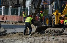Фото 9: Тривають демонтажні роботи на перехресті вул. Личаківська-Мечникова