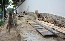 Фото 24: На верхній алеї вулиці Коперника облаштовують нову пішохідно-велосипедну доріжку