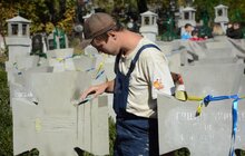 Фото 12: На львівських кладовищах впорядковують могили Січових стрільців: реставрація 703 могил на Янівському цвинтарі на завершенні