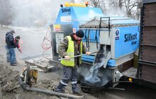Фото 10: На дорогах Львова ліквідовують аварійну ямковість з допомогою чеської машини SILKOT Blue