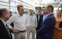 Фото 14: Мер Львова оглянув процес виготовлення тролейбусів «Електрон», які замовило місто