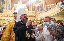 Фото 11: Митрополит Епіфаній очолив Літургію у одному із храмів Львова