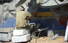 Фото 9: Мозаїку «Море і риби» відновлено: головні роботи завершені