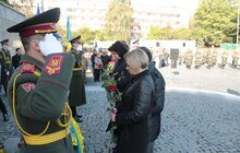 Фото 5: Сьогодні, 14 жовтня, на Личакові відбулися урочистості з нагоди Дня захисника України, 74-ї річниці створення УПА