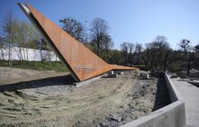 Фото 5: Меморіал пам’яті Героїв Небесної Сотні збудований на 30%