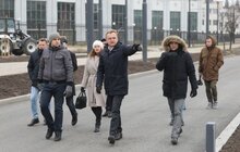 Фото 5: Реконструкція пл. Двірцевої: на площі облаштовують благоустрій та готуються до відновлення руху трамвая до вокзалу