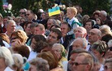 Фото 1: У День Незалежності львів'яни помолились за мир і ласку для України