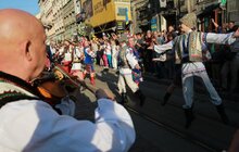 Фото 7: Яскравими барвами у Львові розпочався міжнародний фестиваль фольклору «Етновир»