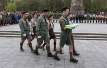 Фото 9: З нагоди 105-ї річниці заснування ПЛАСТу мер Львова відзначив Богдана Гасюка та Галину Ткачук