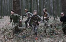 Фото 5: Біля знищеного музею Шухевича у Львові провели теренову гру