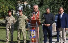 Фото 12: Мер Львова вшанував загиблих військовослужбовців десантно-штурмових військ