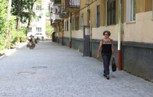 Фото 13: Роботи з капітального ремонту дороги і тротуарів прибудинкової території на вул. Перемиській, 9, 11 та Повстанській, 11