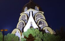 Фото 20: У Львові підсвітили церкву Великомучеників Бориса і Гліба