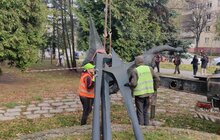 Фото 7: У Львові пам’ятник космонавтиці перенесуть до музею «Територія терору» (відео)