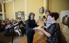 Фото 15: В Ратуші вручили 75 копій ключа від синагоги людям, які досліджують, зберігають та популяризують єврейську спадщину Львова та регіону
