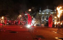 Фото 29: Театр «Воскресіння» організовував театралізоване дійство