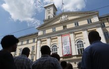 Фото 3: Майже 5 тис осіб прийшли на пл Ринок висловити свій спротив щодо сміттєвої блокади Львова