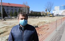 Фото 2: На вул. Шевченка тривають роботи з облаштування квазікільця