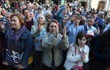 Фото 7: На площі Ринок відбувся концерт духового оркестру Національної Гвардії України