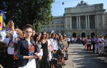 Фото 3: Мер Львова привітав студентів-першокурсників Львівського національного університету імені Івана Франка
