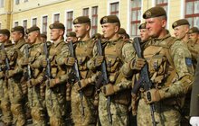 Фото 6: Військова присяга на вірність українському народу в Академії Сагайдачного