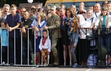 Фото 37: Військова присяга на вірність українському народу в Академії Сагайдачного