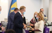 Фото 32: З нагоди Дня вчителя у Львові нагородили 55 найкращих працівників освіти