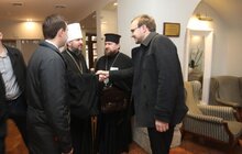 Фото 1: Глава Православної Церкви України розпочав перший офіційний візит до Львова з відвідин Ратуші