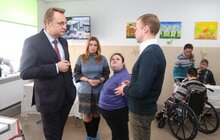 Фото 14: Новий осередок для важконеповносправної молоді на вул. Кирилівській, 3а