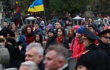 Фото 14: У Львові відзначили 99-ту річницю Листопадового чину і проголошення Західноукраїнської Народної Республіки пішою ходою