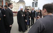 Фото 19: Глава Православної Церкви України розпочав перший офіційний візит до Львова з відвідин Ратуші