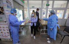 Фото 5: Андрій Садовий оглянув проведені ремонти та майбутні нові кабінети в 4-тій міській поліклініці Львова