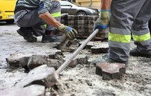 Фото 6: У Львові облаштують доступність до 100 різних закладів та установ: проєкт стартував з вул. Січових Стрільців (відео)