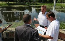 Фото 2: Озеро на вул. Симоненка перетворять на відпочинкову зону