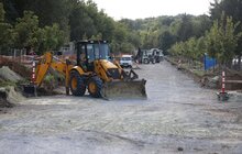 Фото 8: Реконструкція вул. П. Орлика: тривають роботи на відрізку від вул. Миколайчука до вул. Віри, Надії, Любові
